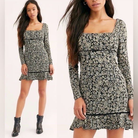 Free People Women’s Boheme Mini Dress 4 - Picture 1 of 10